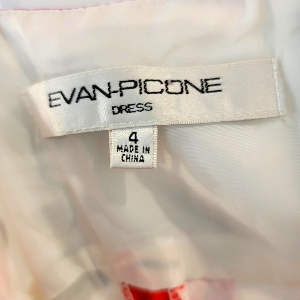 EVAN PICONE DRESS SIZE 4 - Picture 4 of 4